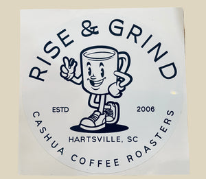Rise & Grind Decal Sticker